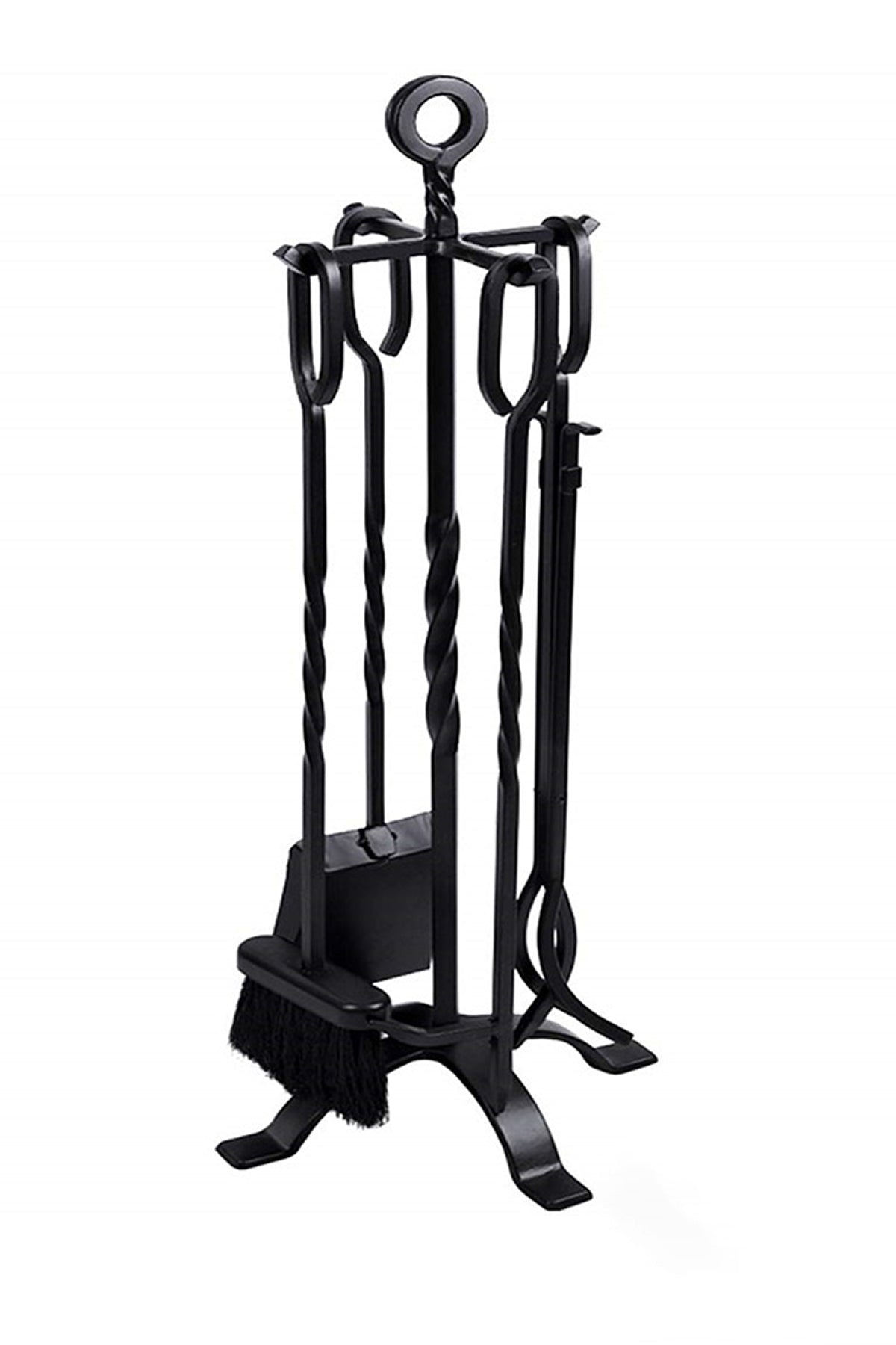 Dodok Home wrought iron 5 piece tong set Fireplace & Stove Tong Set Accessory Set DH-006