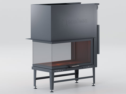100 cm Epi Elevated Fireplace Chamber