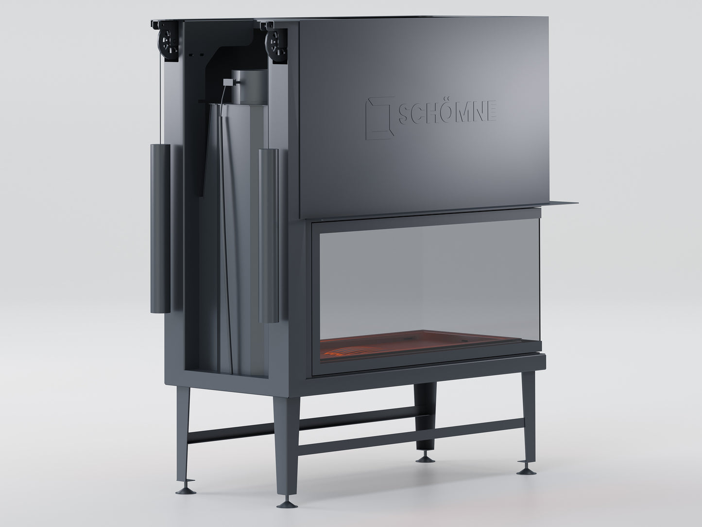110 cm Epi Elevator Fireplace Chamber