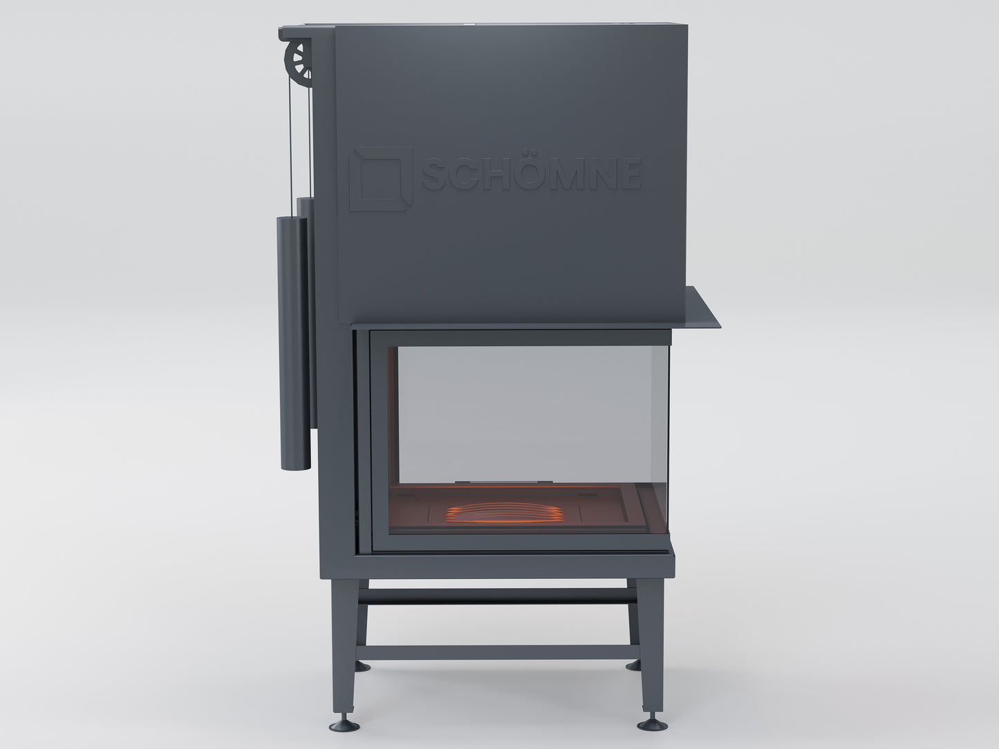 70 cm Epi Elevated Fireplace Chamber