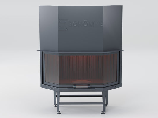 100 cm Prism Elevator Fireplace Chamber