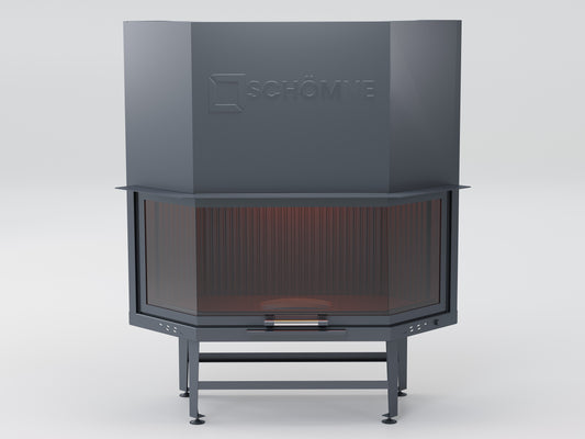 110 cm Prism Elevator Fireplace Chamber