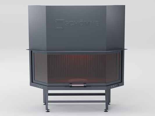 120 cm Prism Elevator Fireplace Chamber