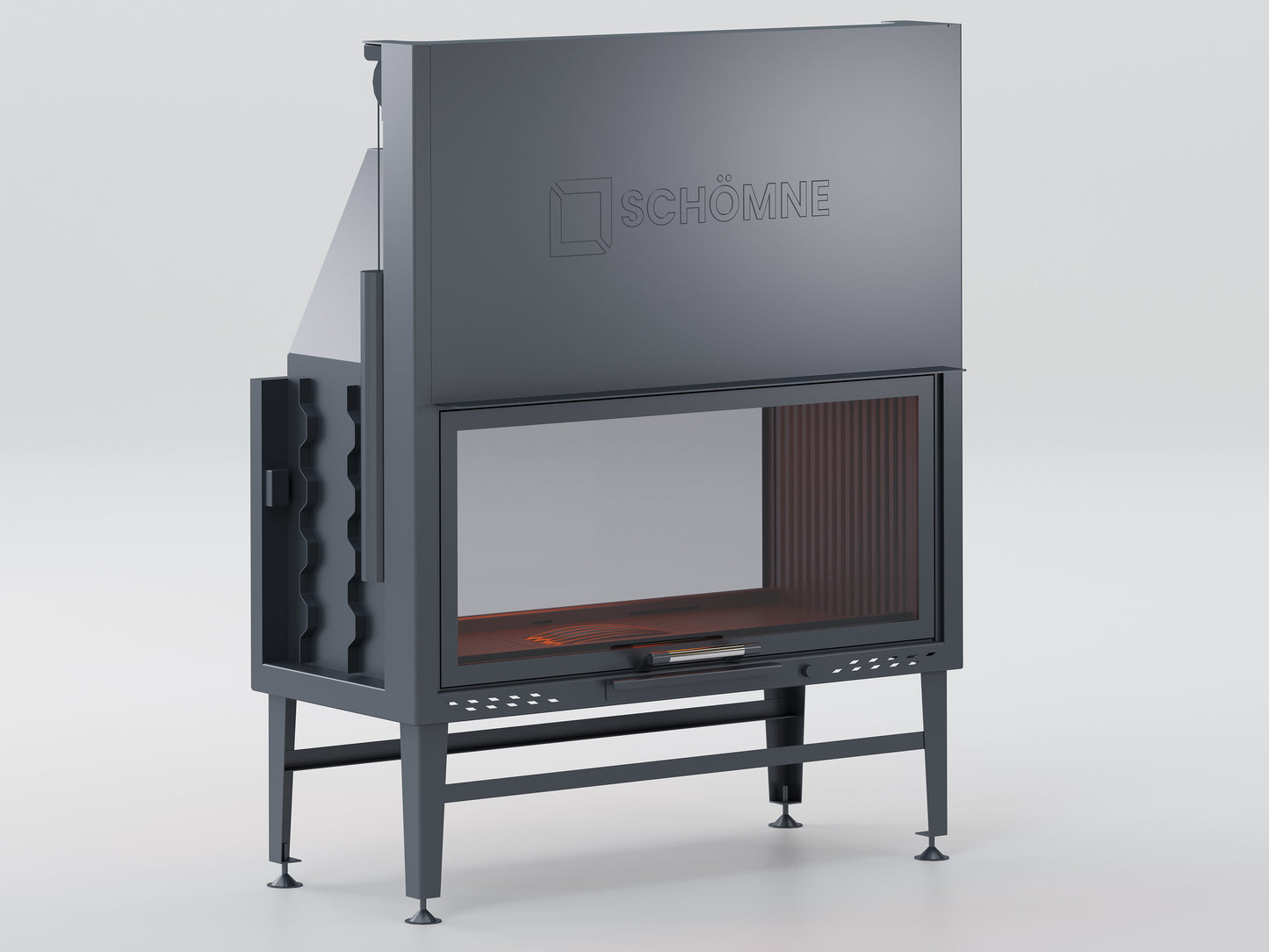 110 cm Tunnel Elevator Fireplace Chamber