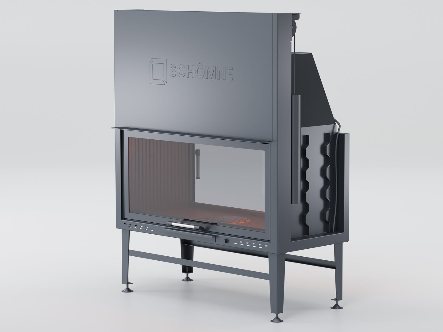 110 cm Tunnel Elevator Fireplace Chamber