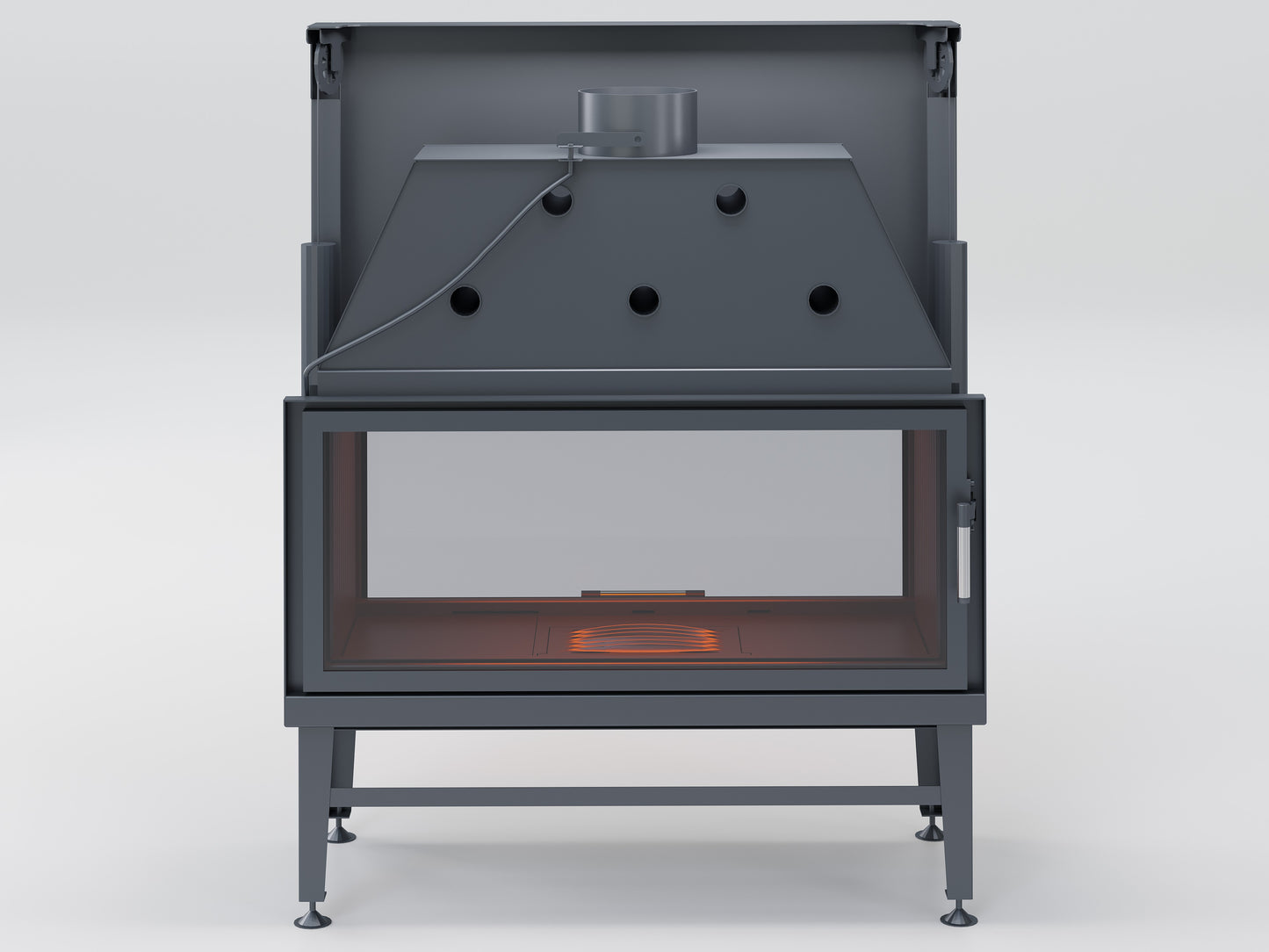 110 cm Tunnel Elevator Fireplace Chamber