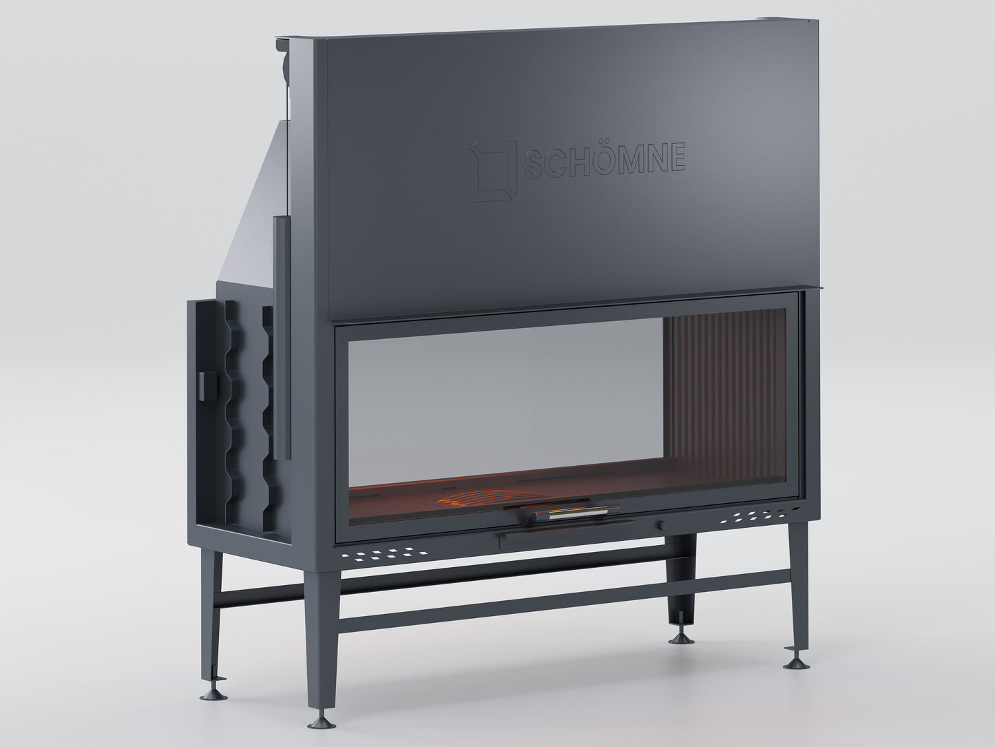 130 cm Tunnel Elevator Fireplace Chamber
