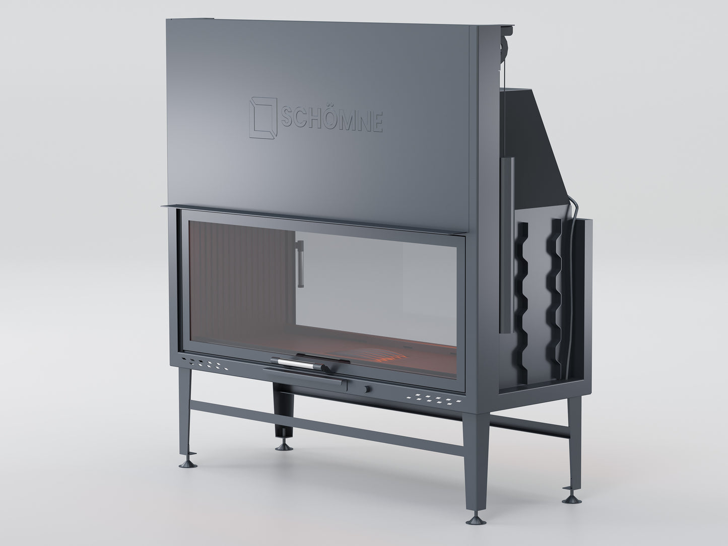 130 cm Tunnel Elevator Fireplace Chamber