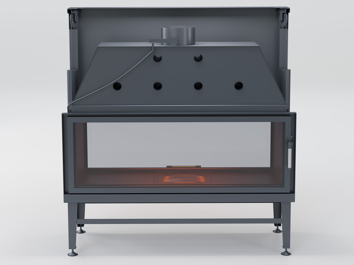 130 cm Tunnel Elevator Fireplace Chamber