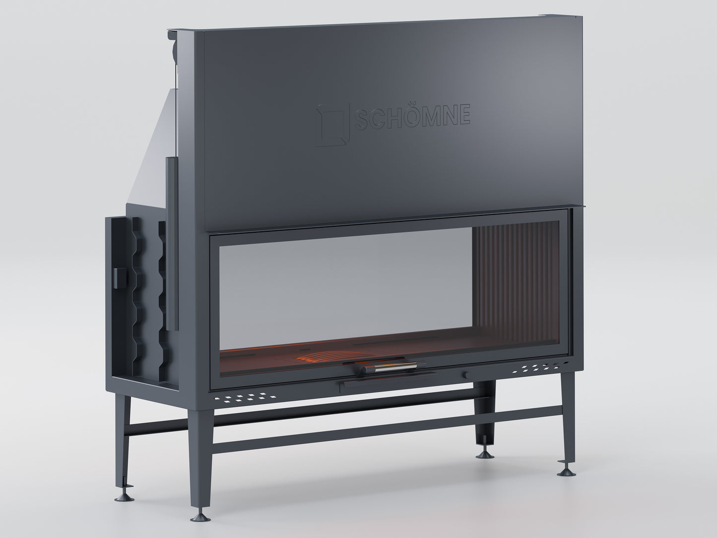 140 cm Tunnel Elevator Fireplace Chamber