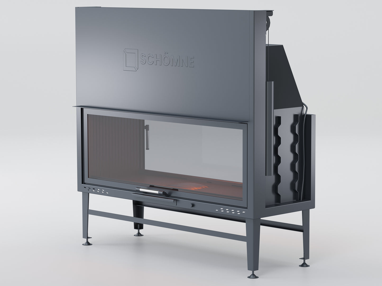 140 cm Tunnel Elevator Fireplace Chamber