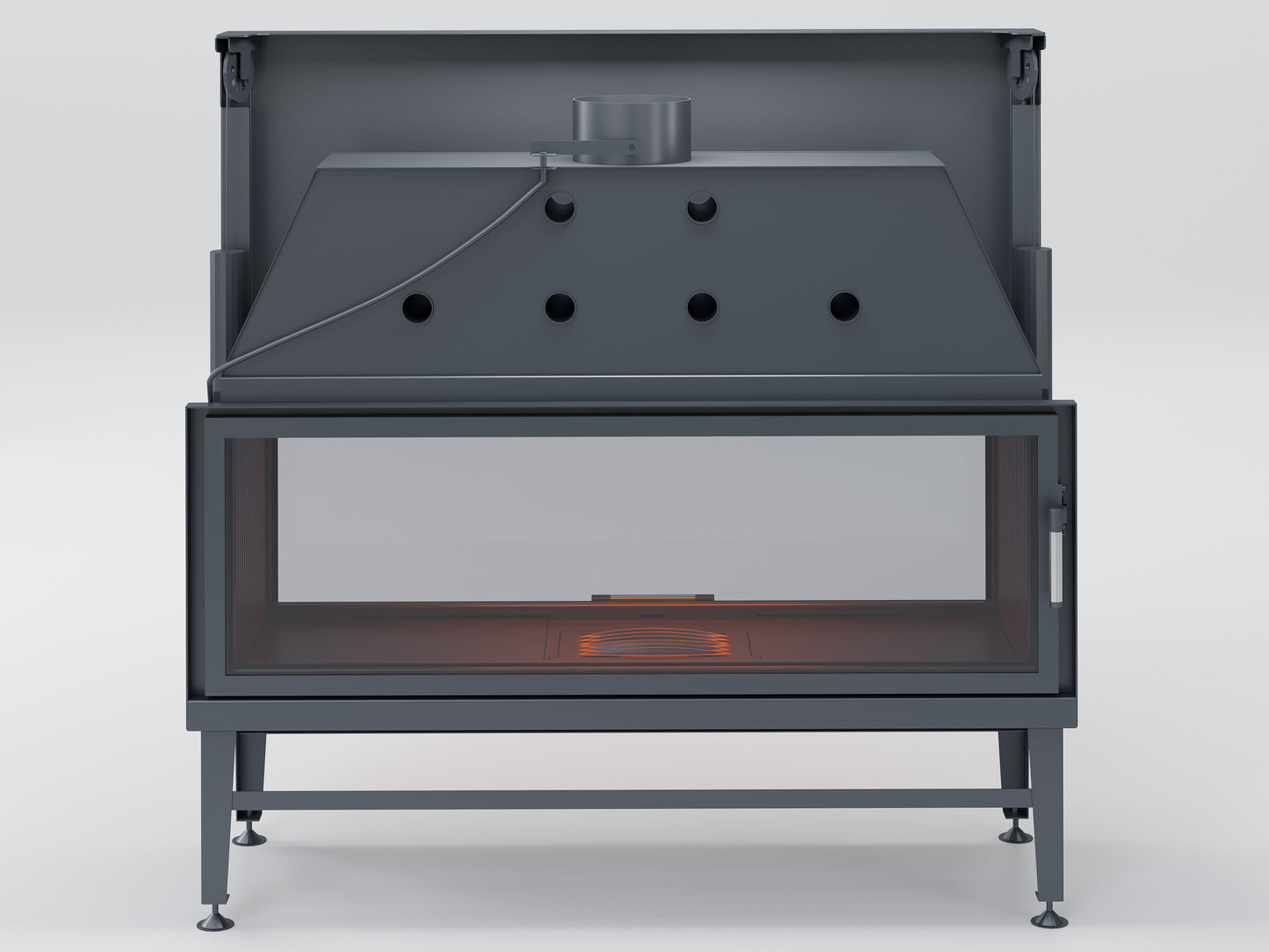 140 cm Tunnel Elevator Fireplace Chamber