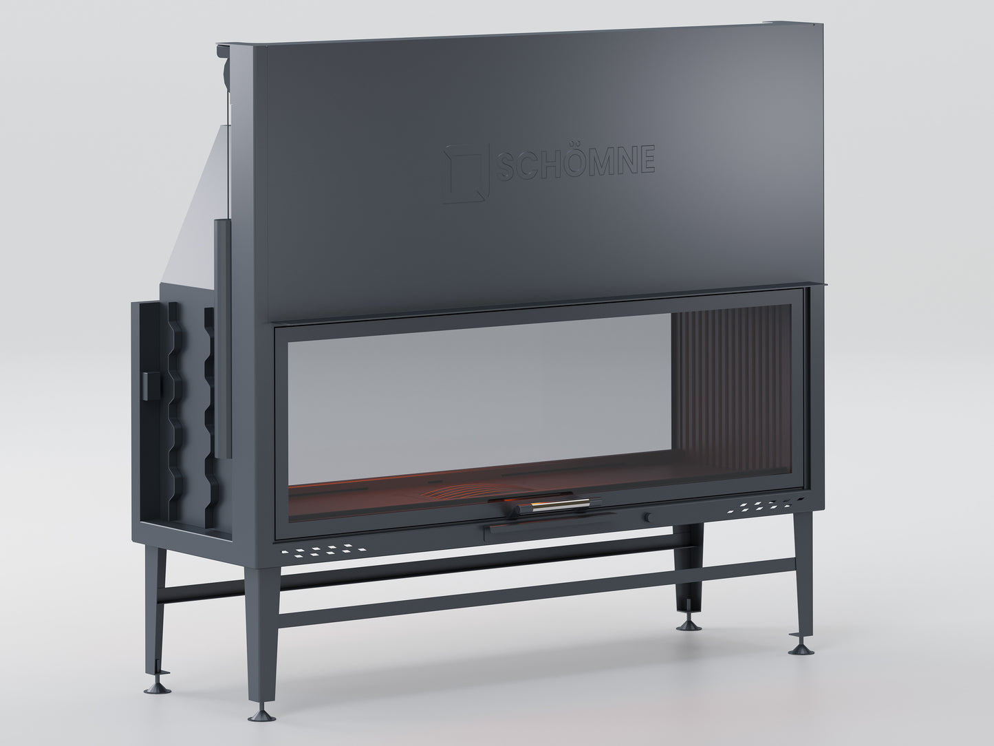 150 cm Tunnel Elevator Fireplace Chamber