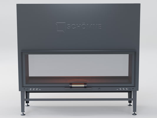 150 cm Tunnel Elevator Fireplace Chamber