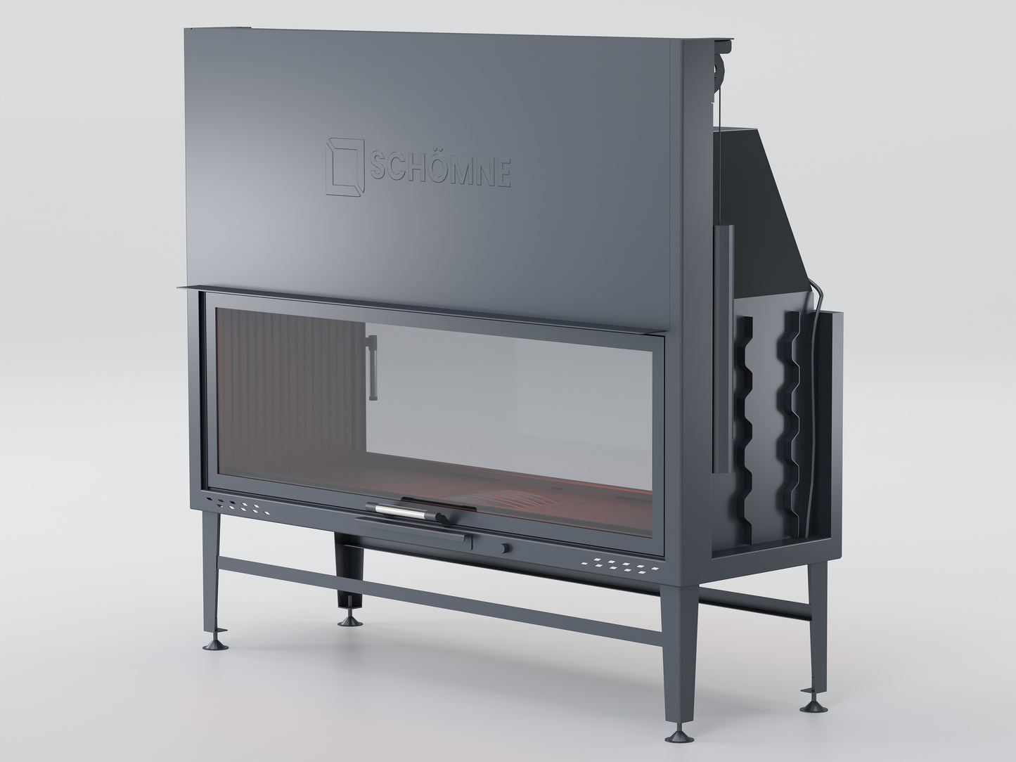 150 cm Tunnel Elevator Fireplace Chamber