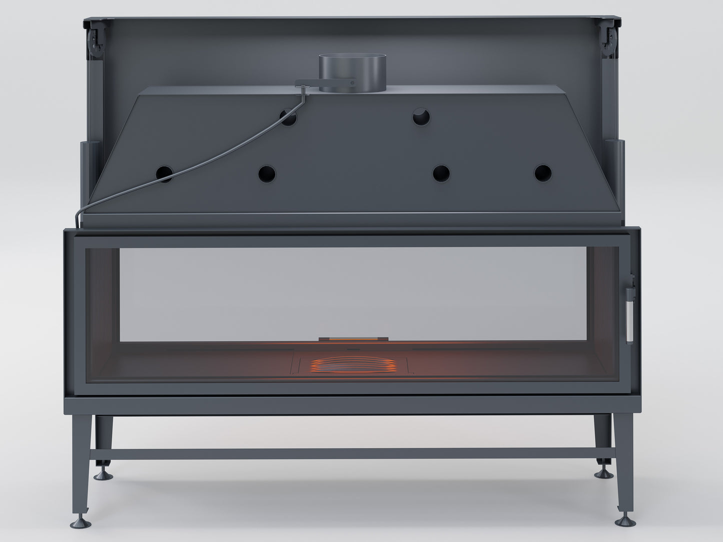 160 cm Tunnel Elevator Fireplace Chamber