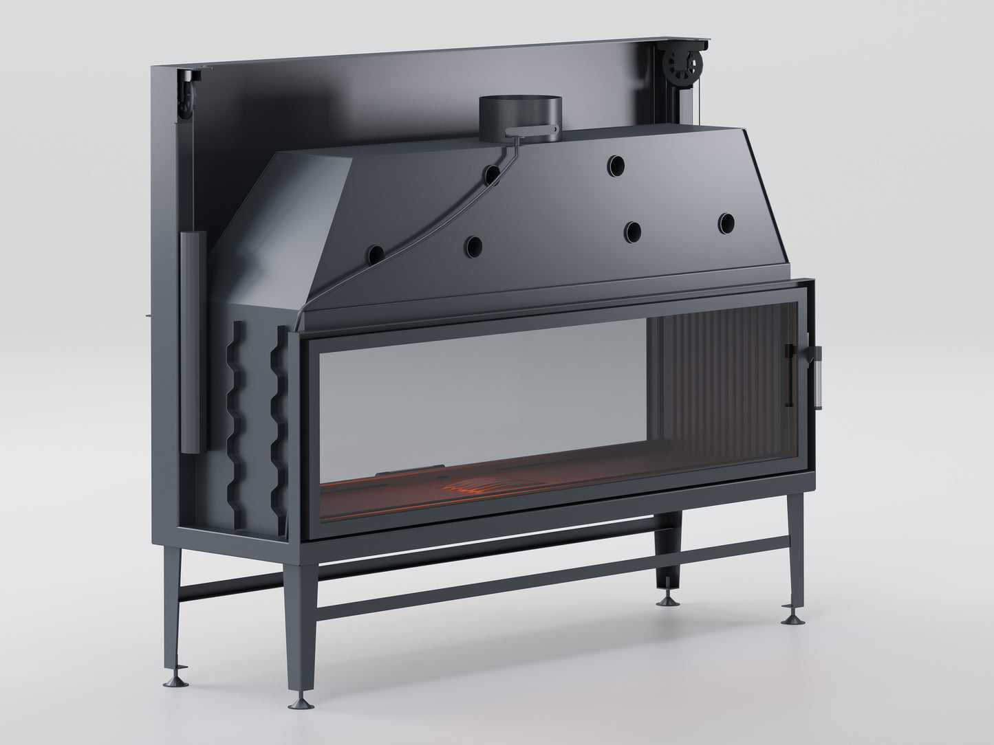 170 Tunnel Elevator Fireplace Chamber
