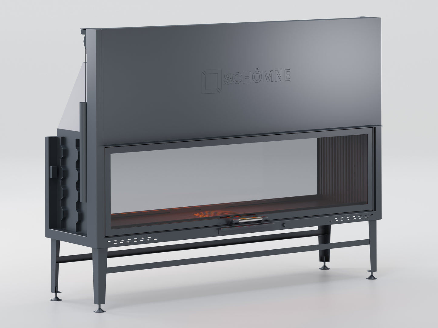 180 cm Tunnel Elevator Fireplace Chamber