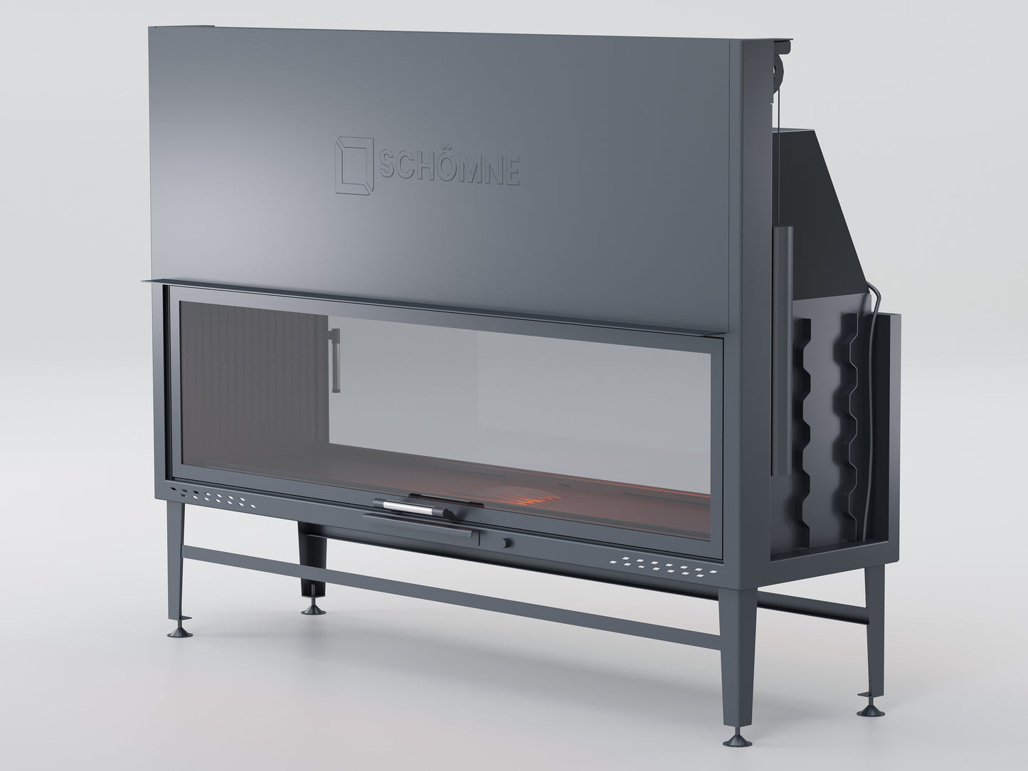 180 cm Tunnel Elevator Fireplace Chamber