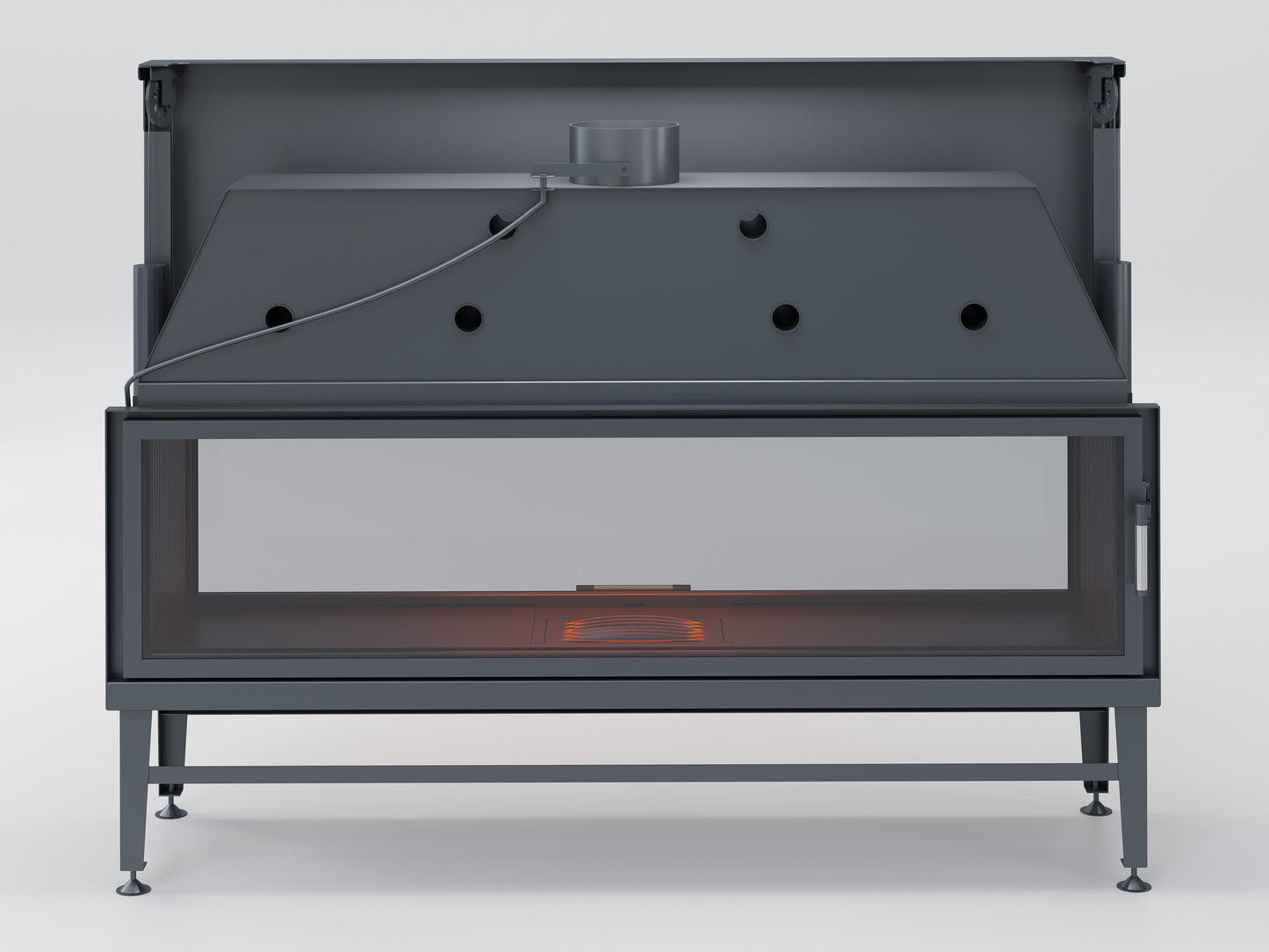 180 cm Tunnel Elevator Fireplace Chamber