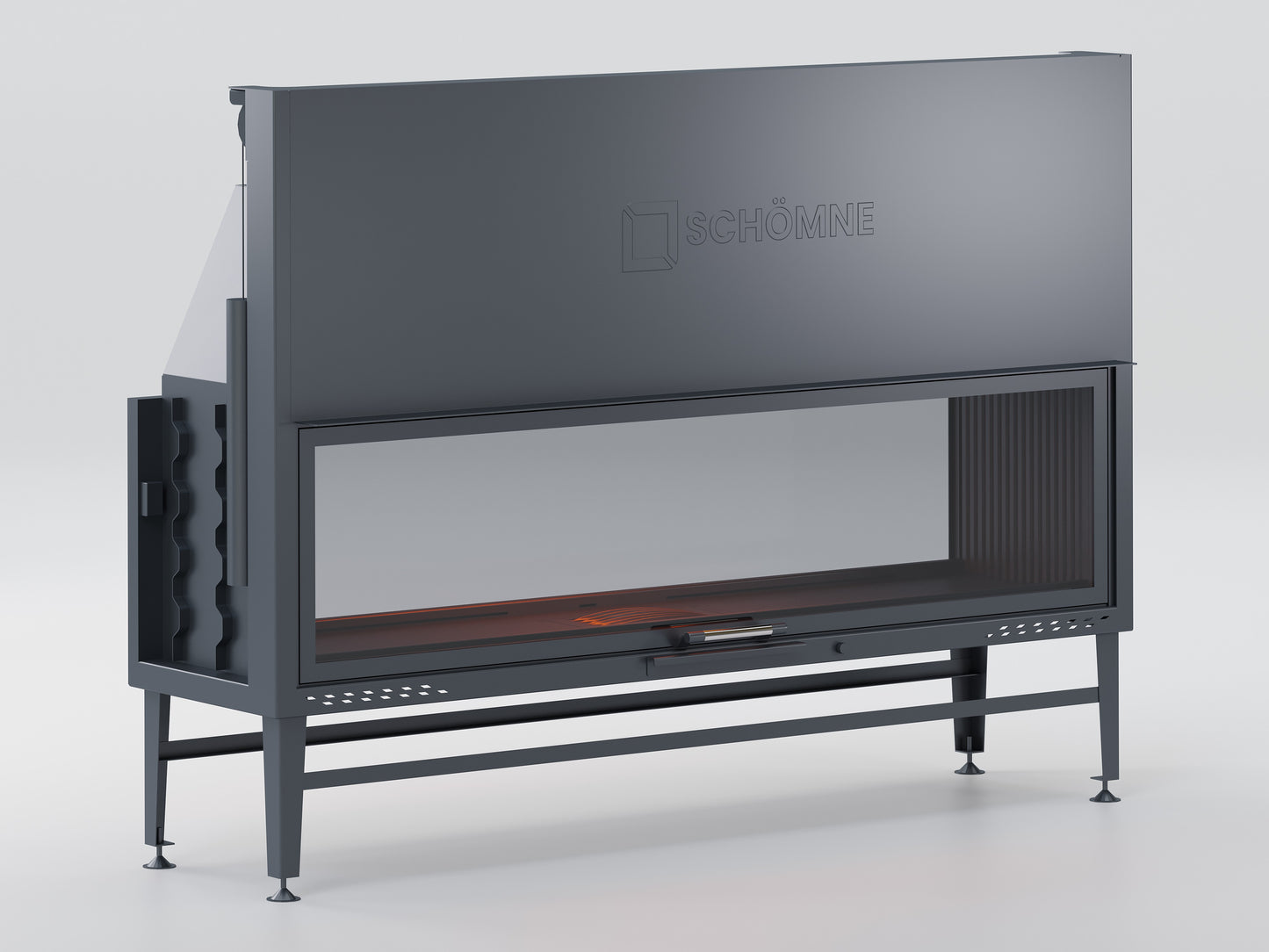 190 cm Tunnel Elevator Fireplace Chamber