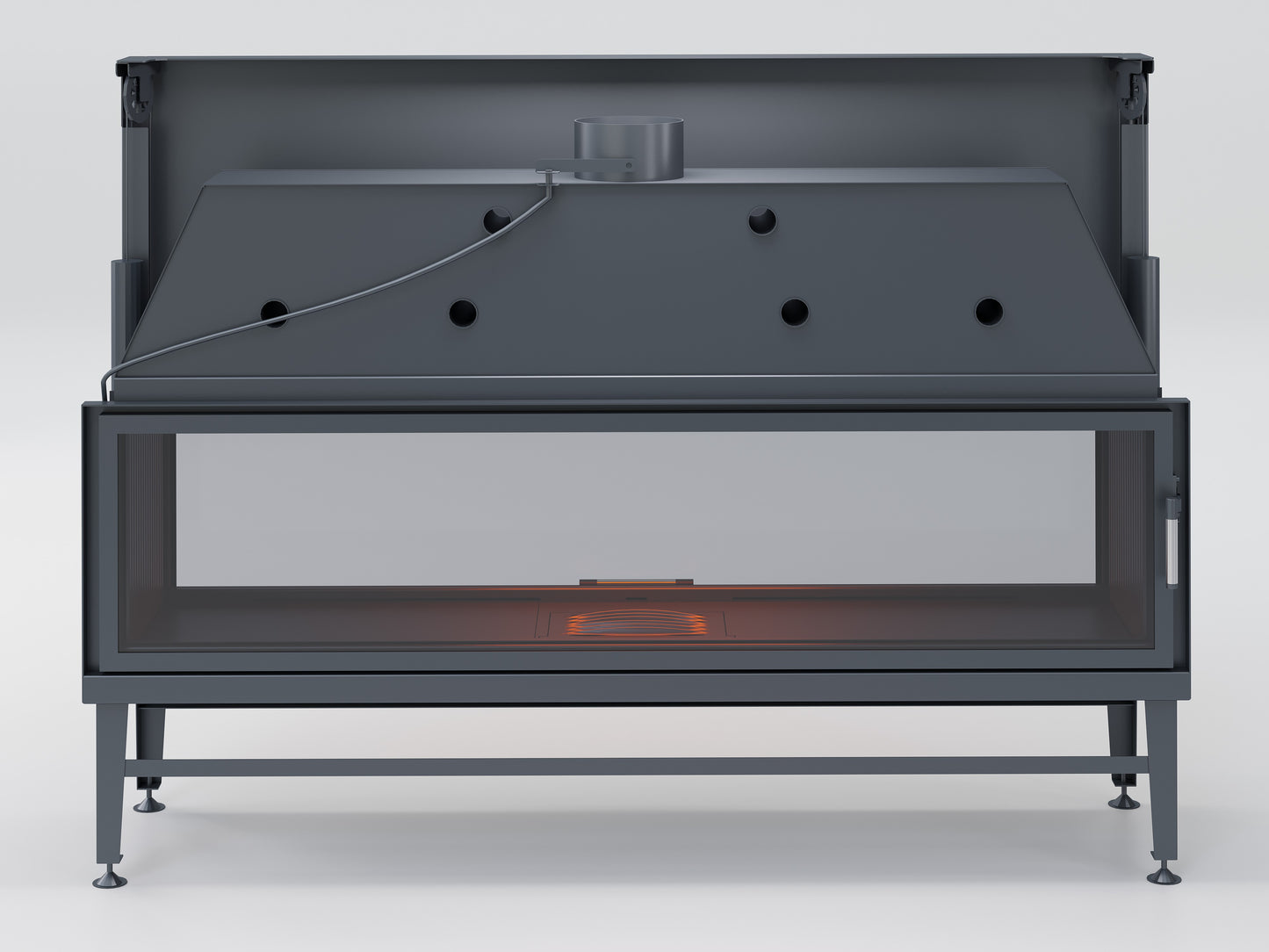 190 cm Tunnel Elevator Fireplace Chamber
