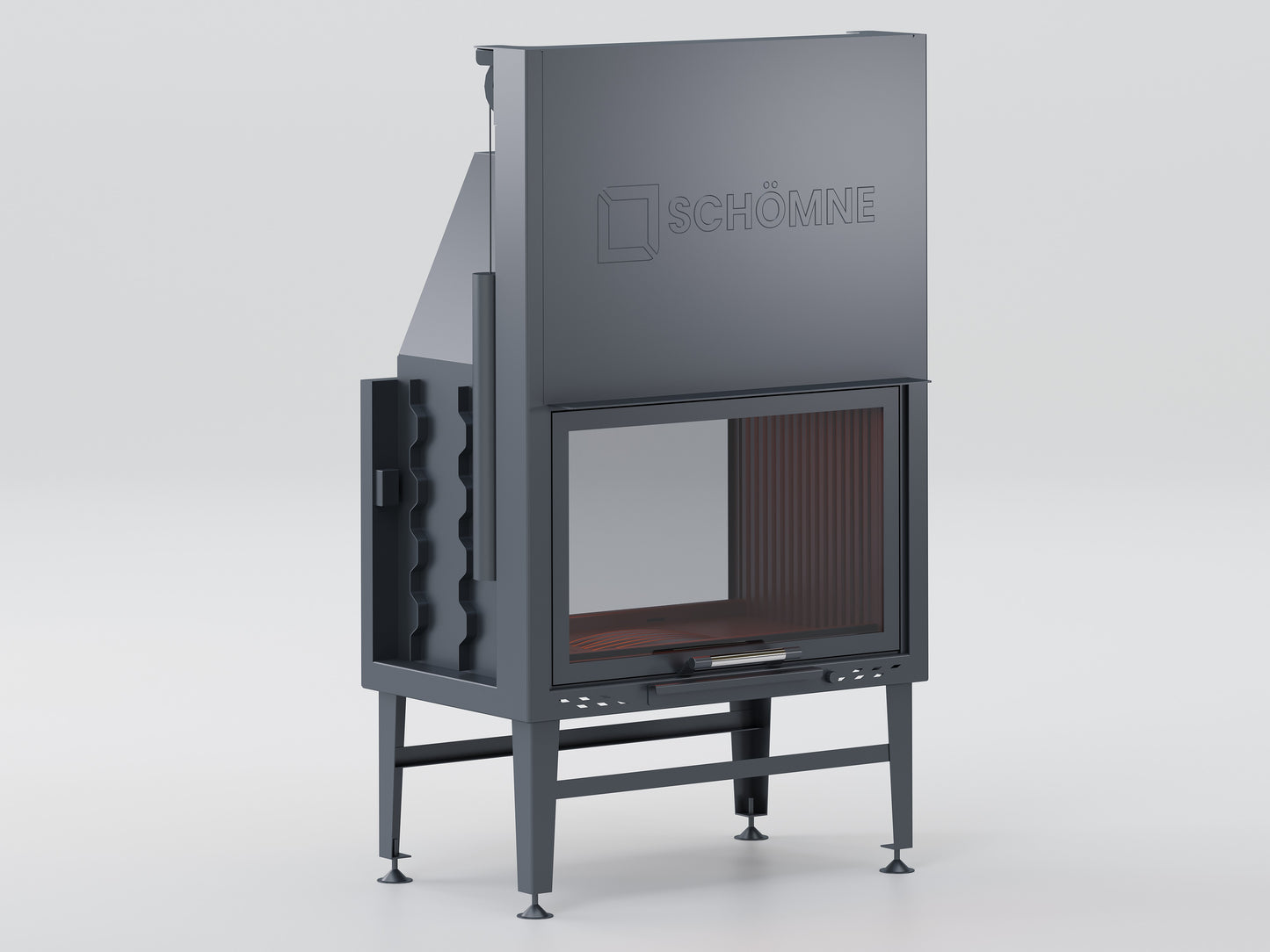 80 cm Tunnel Elevator Fireplace Chamber