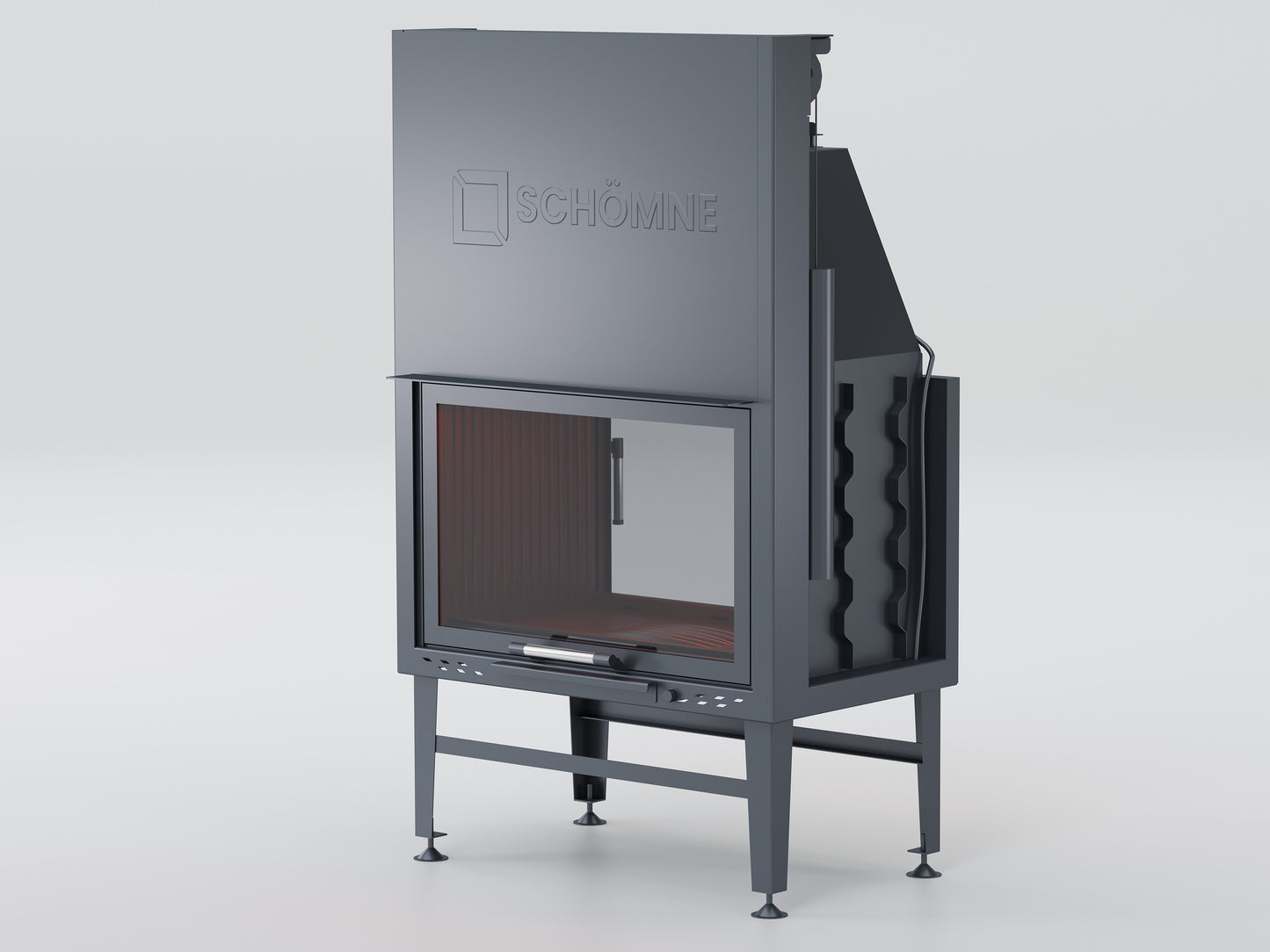 80 cm Tunnel Elevator Fireplace Chamber