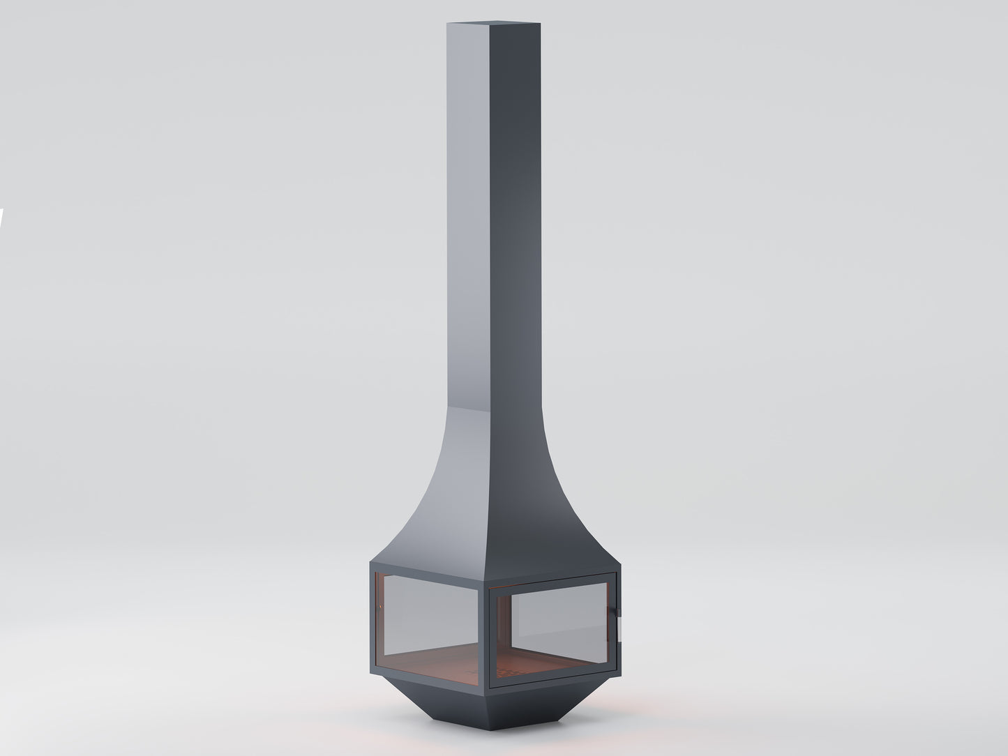 Lego Model Medium Fireplace 80X80