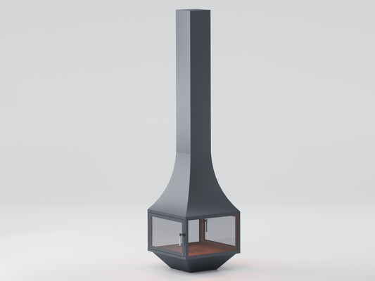 Lego Model Medium Fireplace 90X90