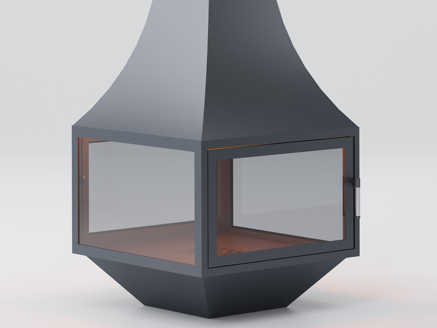 Lego Model Medium Fireplace 80X80