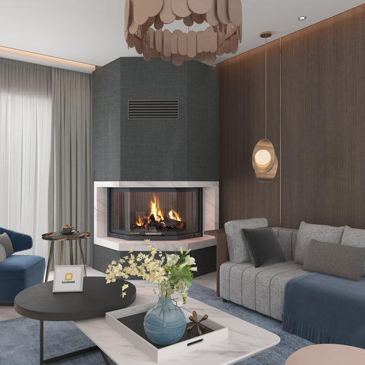 Prizma Asansörlü Şömine Haznesi | Dodok Home