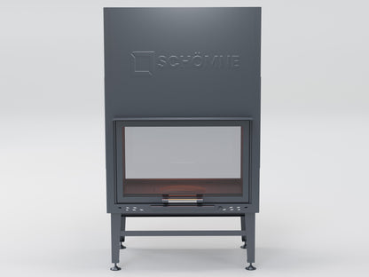 80 cm Tünel Asansörlü Şömine Haznesi | Dodok Home