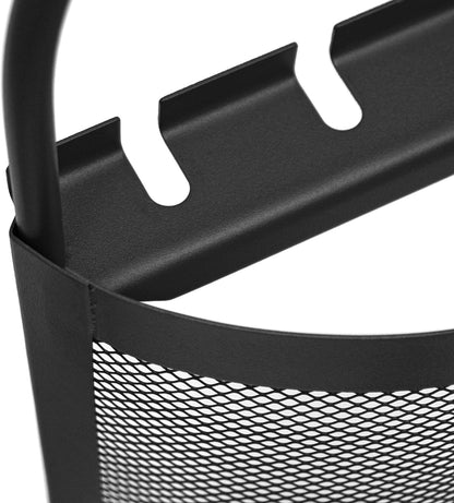 Dodok Home Gümüş Lüx Ithal Tel Standlı Şömine-Soba Maşa Takımı 5'Li Set DH-SS47