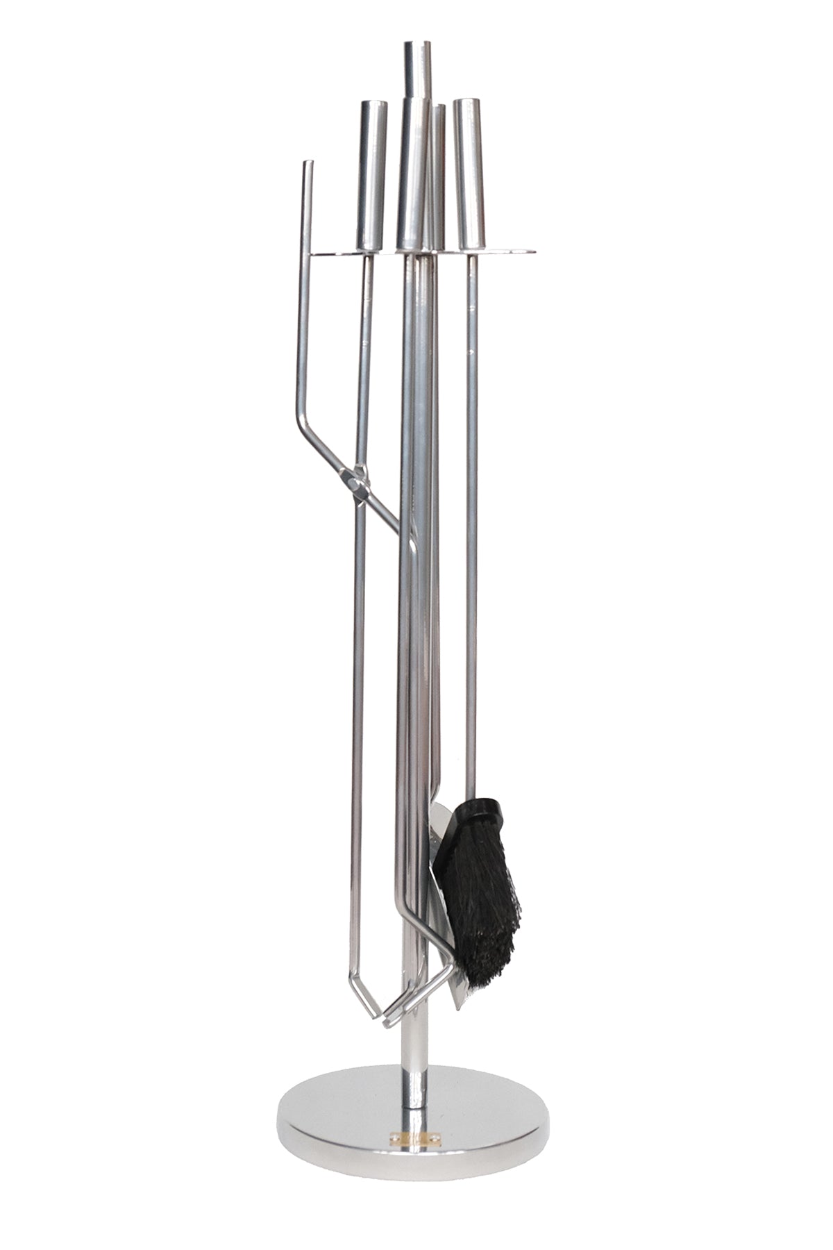 Dodok Home 5 Li Lüx Ithal İnox Yuvarlak Tabanlı Şömine-Soba Maşa Takımı Aksesuar Set DH-SS044