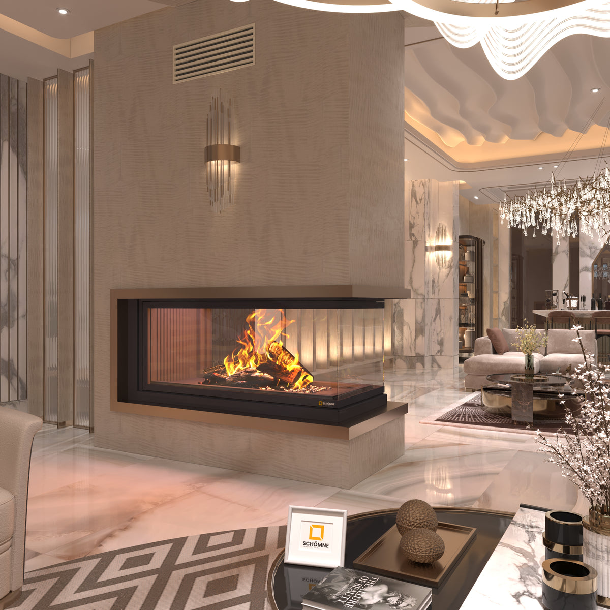 Epi Asansörlü Şömine Haznesi | Dodok Home