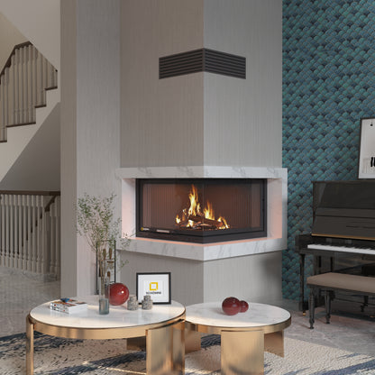 Eşkenar Hazne Asansörlü Şömine | Dodok Home