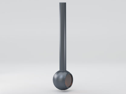Küre Model Orta Şömine 60X60 | Dodok Home