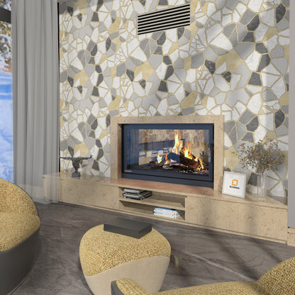 Üç Tarafı Camlı Tünel Asansörlü Şömine Haznesi | Dodok Home